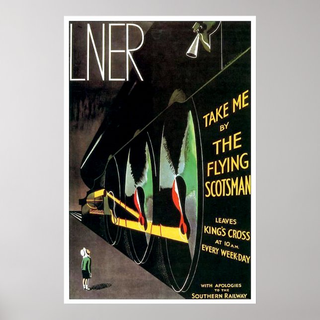 Póster El escocés volador - Poster grande (Frente)