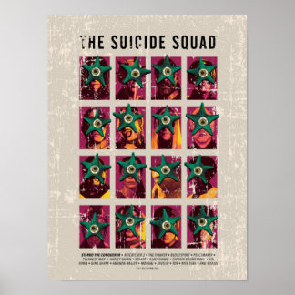 Póster El escuadrón suicida | Starro Squad Edition