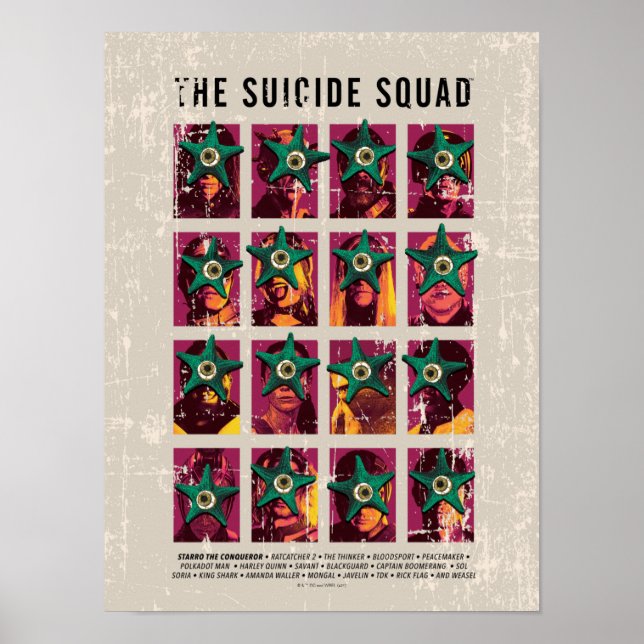 Póster El escuadrón suicida | Starro Squad Edition (Frente)