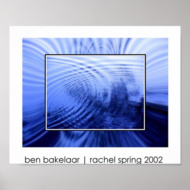 Póster el espacio entre (Frente)