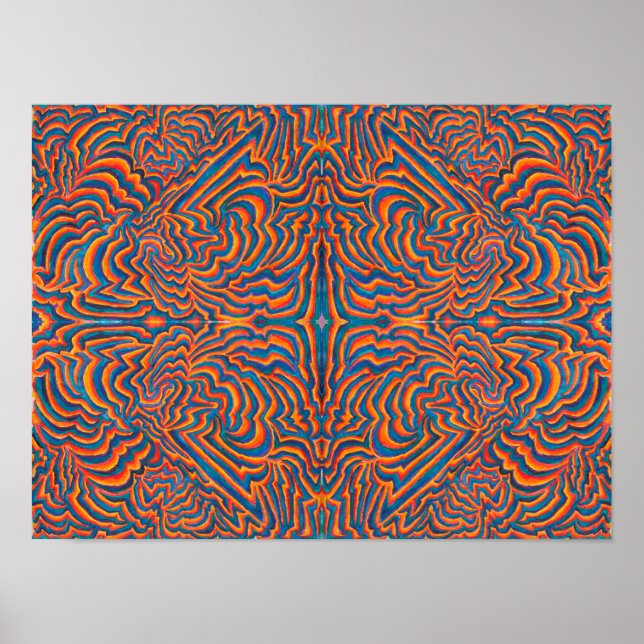 Póster El espacio entre el mundo y la tierra (Frente)