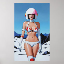 Póster El espacio es el lugar - Ken Gage Art