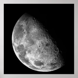 Póster El espacio lunar de la Tierra