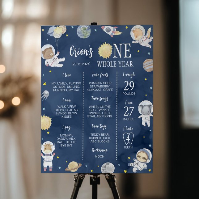 Póster El espacio ultraterrestre salvaje y astronauta hit (Subido por el creador)