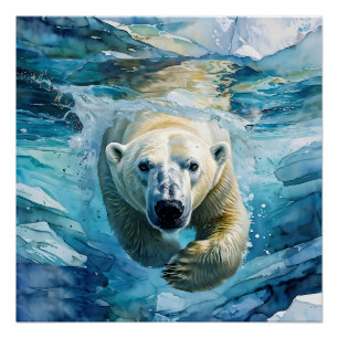 Póster El espejismo ártico: El monarca nadador