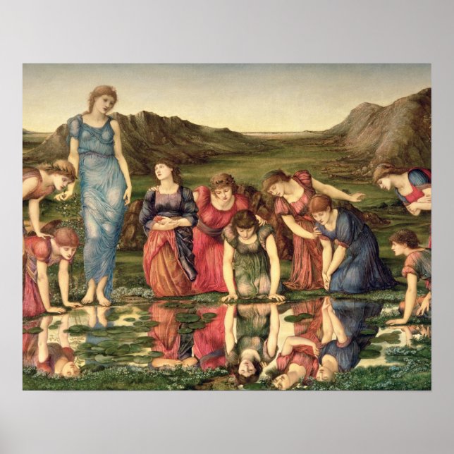 Póster El espejo de Venus, 1870-76 (aceite sobre lienzo) (Frente)