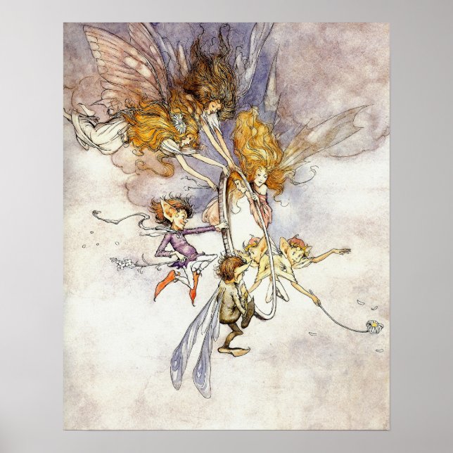 Póster "El espejo mágico" (Frente)