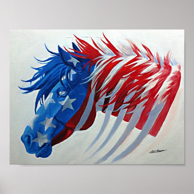 Póster El espíritu americano (Frente)