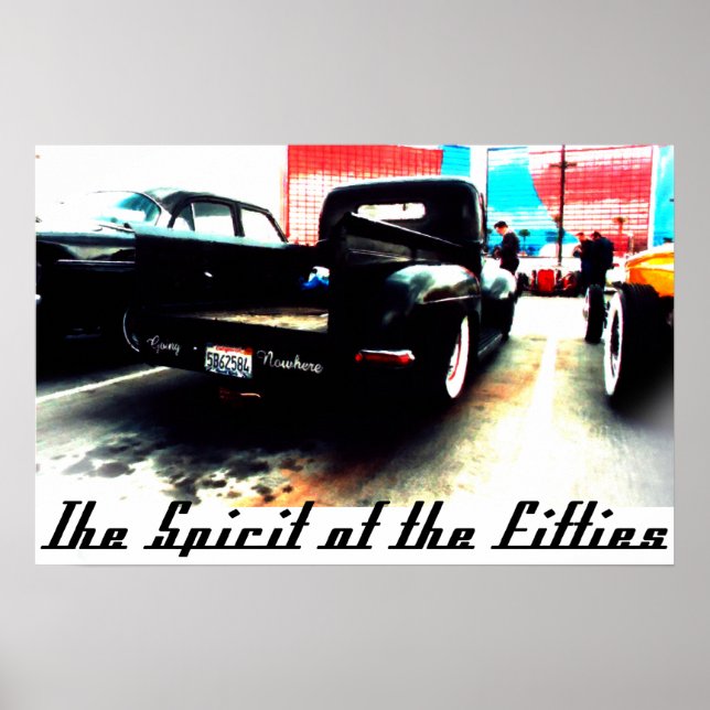 Póster El espíritu de los cincuenta (Frente)