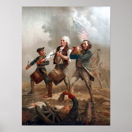 Póster El espíritu del 76 de Archibald MacNeal Willard