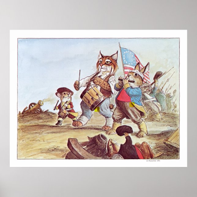 Póster "El espíritu del Poster '76" de Willard/Tripp (Frente)