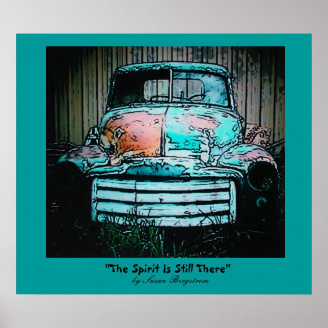 Póster "El espíritu sigue ahí", por Susan... (Frente)