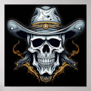 Póster El esqueleto de Cowboy