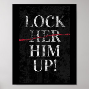 Póster Él está contra Trump Funny Mike Flynn Pro Hillary