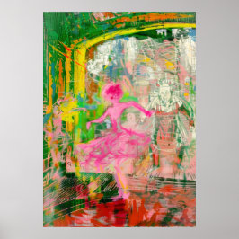 Póster El estalker - Neon Ballet Chaos