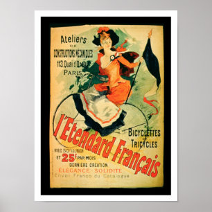 Póster "El estándar francés", publicidad de poster 'comió