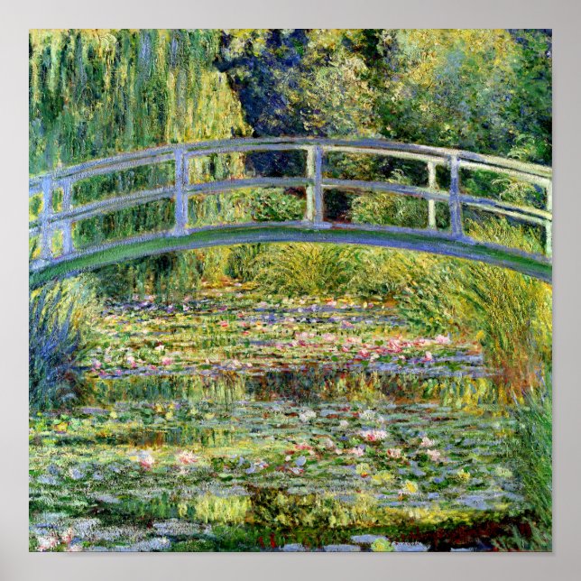 Póster El estanque de Water-Lily de Monet Bella Artes (Frente)