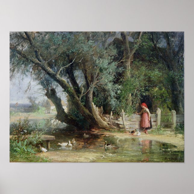 Póster El estanque del pato (Frente)