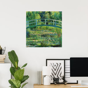 Póster El estanque para las naves de Claude Monet