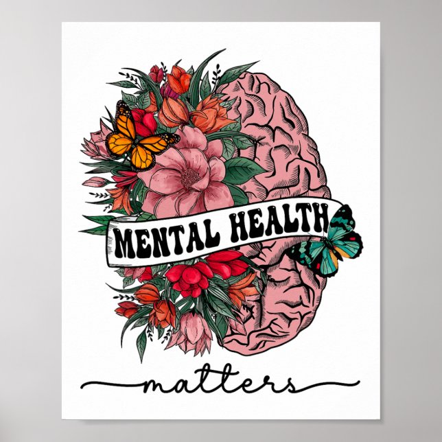 Póster El estigma, los problemas de salud mental y la con (Frente)