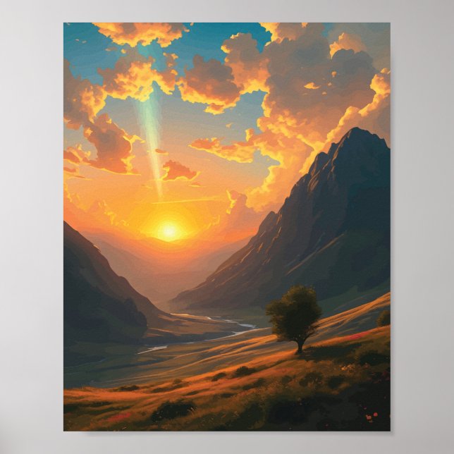 Póster El estilo anime de la Hora de Oro (Frente)