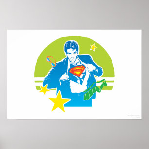 Póster El estilo de Superman 80