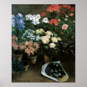 Póster El estudio de las flores