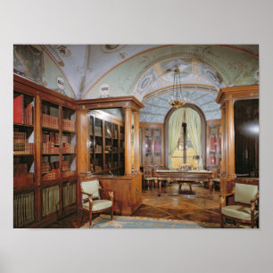 Póster El estudio de Napoleon Bonaparte, c.1800