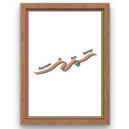 Póster El éxito no es lineal