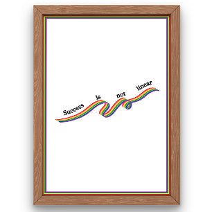 Póster El éxito no es lineal