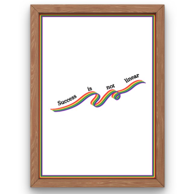 Póster El éxito no es lineal (Subido por el creador)