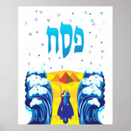 Póster El éxodo contemporáneo de Moisés e Israelíes