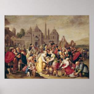 Póster El éxodo o los floreros de los egipcios