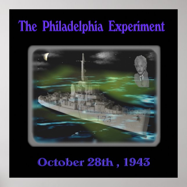 Póster El experimento de Filadelfia (Frente)