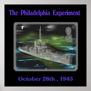 Póster El experimento de Filadelfia