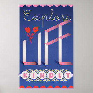 Póster El Explorador De Tipos