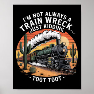 Póster El extraño accidente de tren que acaba de arrojar 