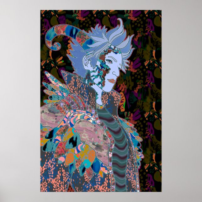 Póster El extraño demonio (Frente)