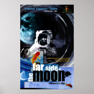 Póster el extremo de la luna