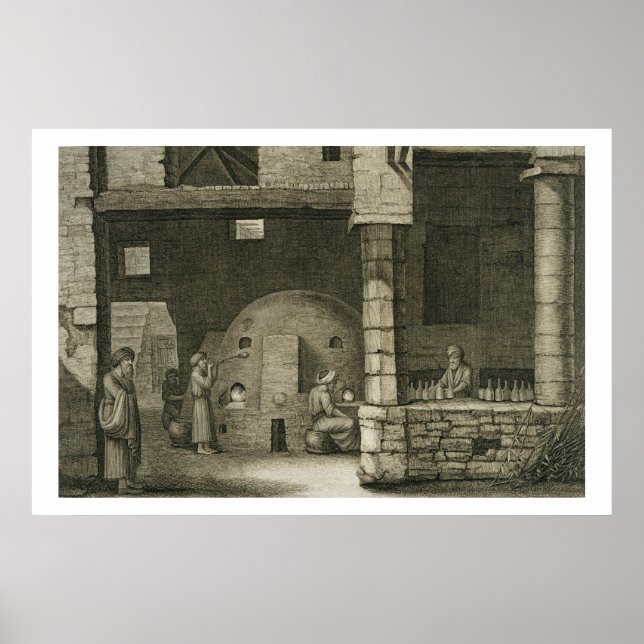 Póster El fabricante de botellas de vidrio, del Volumen I (Frente)