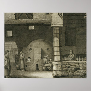 Póster El fabricante de botellas de vidrio, del Volumen I