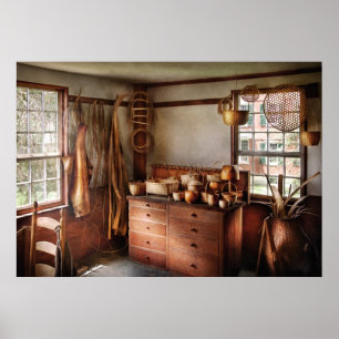 Póster El fabricante de cestas - La casa de los fabricant