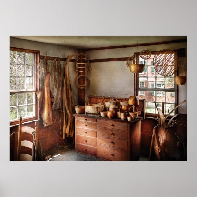 Póster El fabricante de cestas - La casa de los fabricant (Frente)