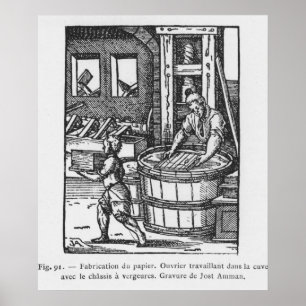 Póster El fabricante de papel