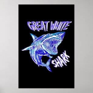 Póster El fabuloso gran tiburón blanco