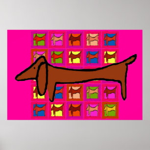 Póster El famoso dilema de Dachshund
