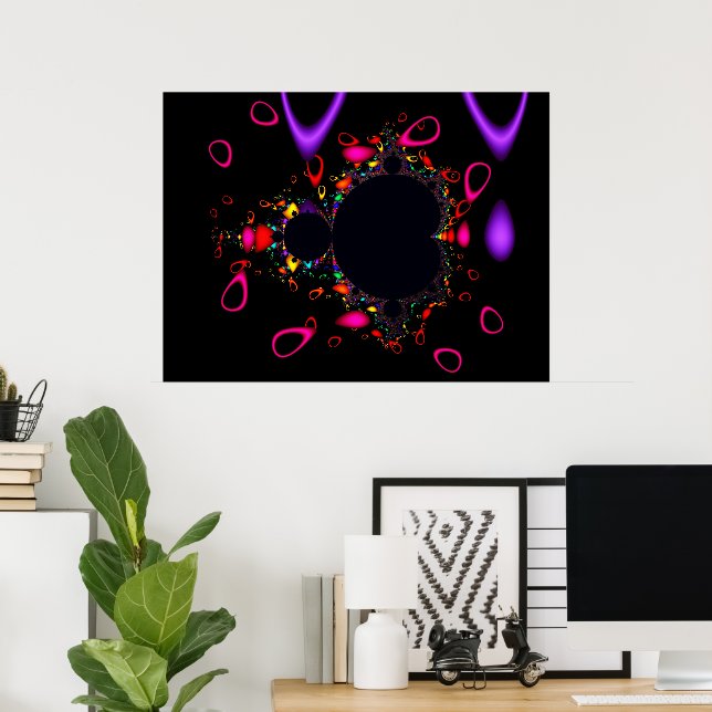 Póster El famoso Mandelbrot Set (Oficina en casa)