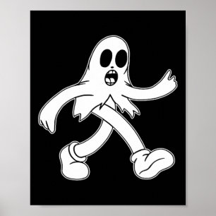 Póster El fantasma de la hoja fantasma del payaso