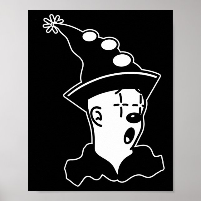 Póster El fantasma del payaso sorprendió (Frente)