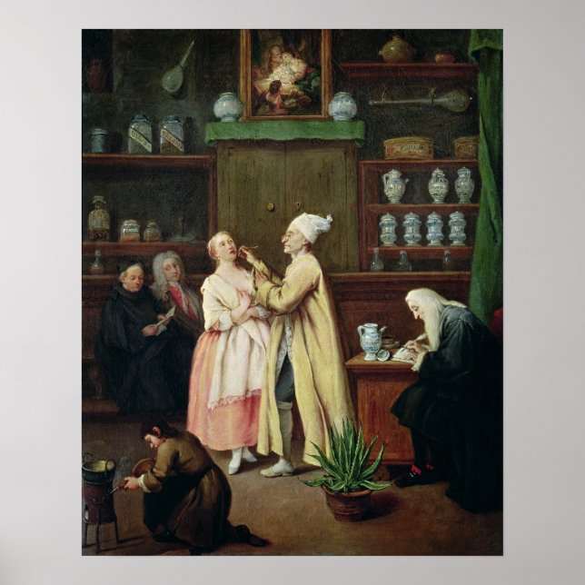 Póster El farmacéutico (Frente)